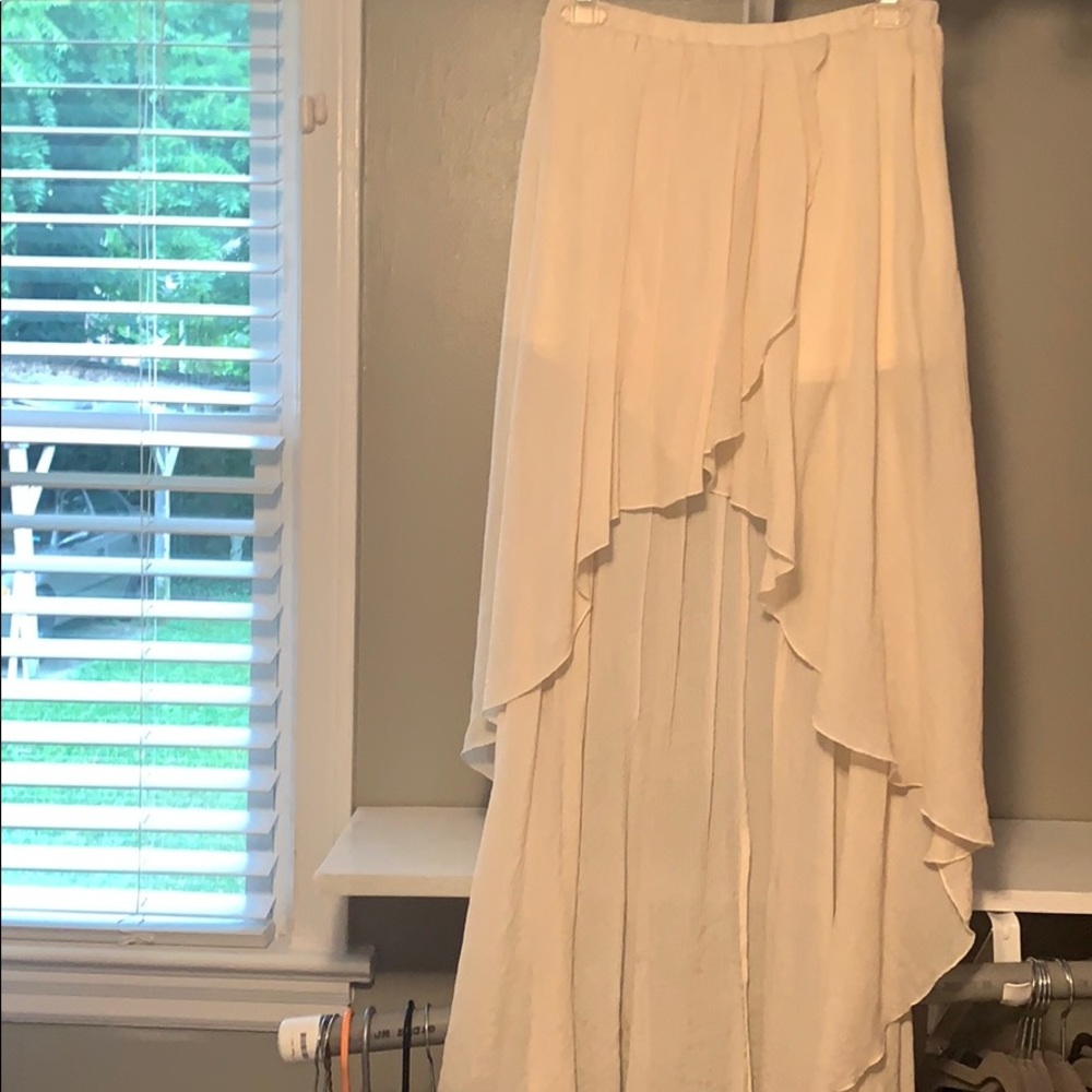 High low skirt